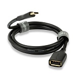 QED Connect USB C-A (f) 0,75 м (QE8194)