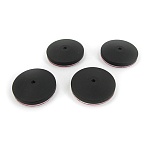 INAKUSTIK Premium Plate, 4 pcs, Black (0084847)