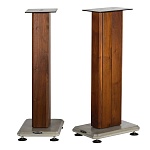 SOLID TECH Hybryd Speaker Stand H620 Walnut