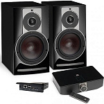 DALI Rubicon 2 C Black High Gloss Lacquer + Sound Hub + BluOs Module