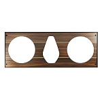 SONUS FABER Palladio PL-664 Horizontal (Wood panel + String Grille + Frame) Walnut