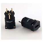 QED Performance Euro plug Gold (QE3093)