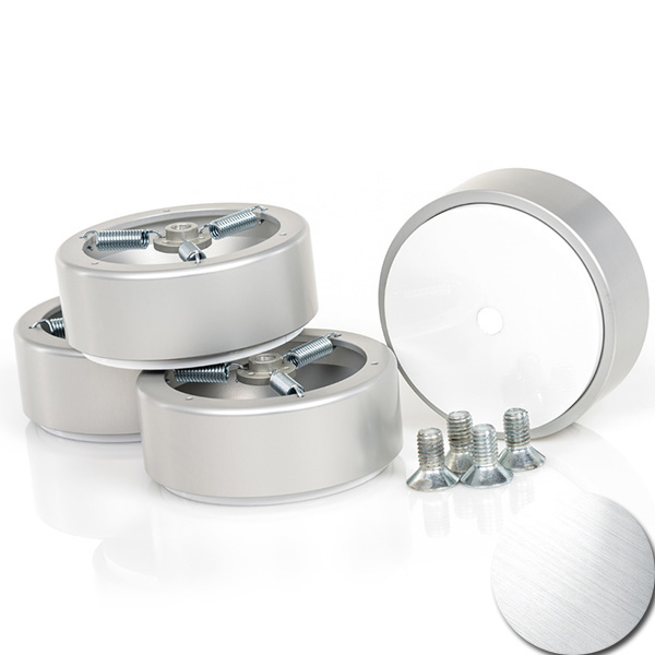 Solid Tech HYISS75 Hybrid Isolators Silver