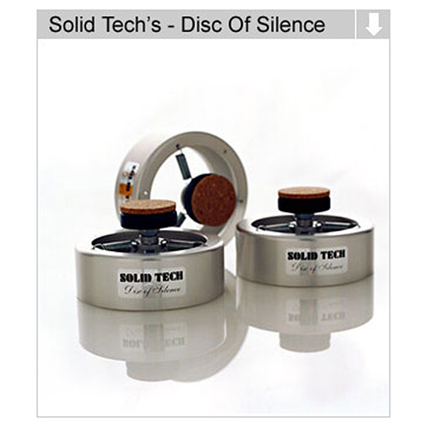 Solid Tech Discs of silence 461025HD Silver Solid Tech Discs of silence 461025HD Silver