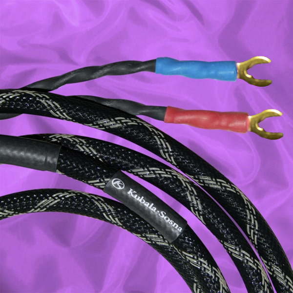 Kubala Sosna Anticipation Speaker Cable Spade Bi-Wire, 3 m