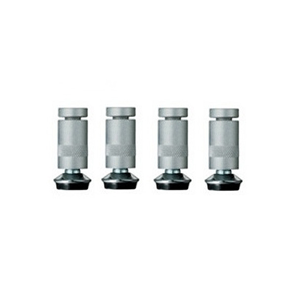 Quadraspire 19mm Flat Foot Silver