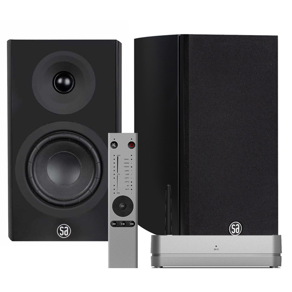 System Audio Legend 5.2 + Stereo Hub Silverback Satin Black
