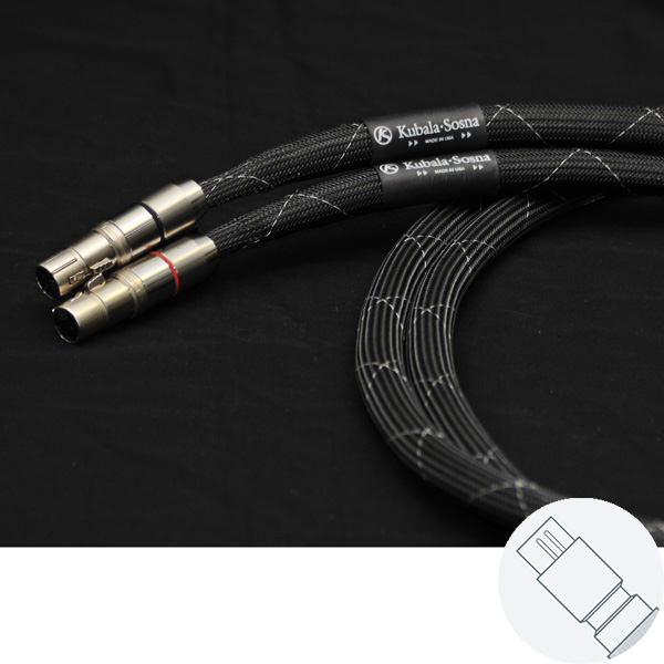 Kubala Sosna Realization Analog Cable XLR 1,5 m Kubala Sosna Realization Analog Cable XLR 1,5 m