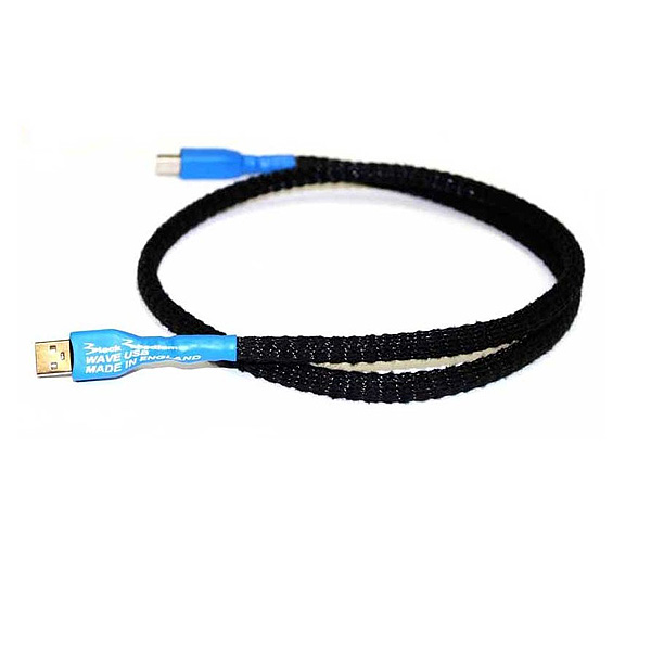 Black Rhodium Wave USB A-B 1,0 м