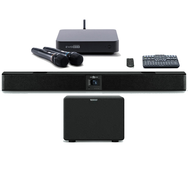 Evolution Evobox Classic с микрофонами и саундбаром Black