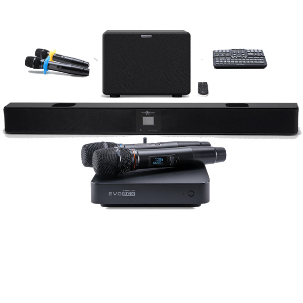 Evolution Evobox Plus EvoSound Bar Black