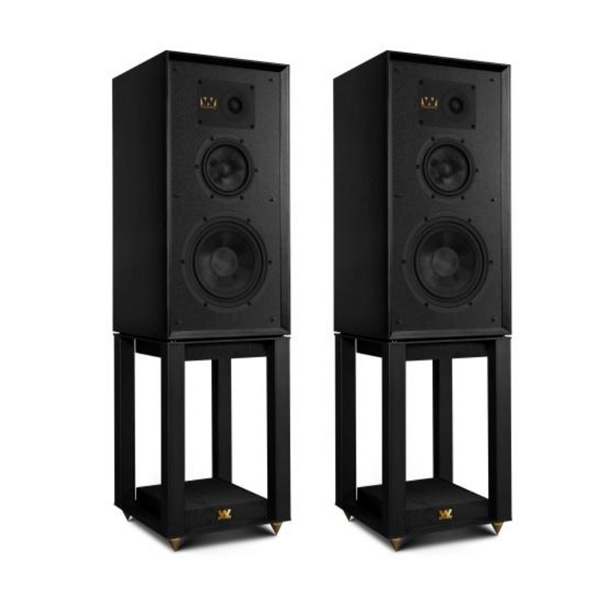 Wharfedale Super Linton (with stand) Black Oak