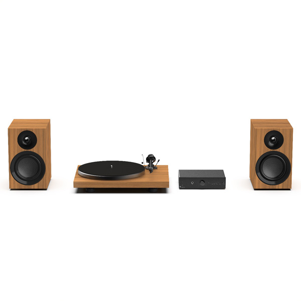 Pro-Ject Colourful Audio System E Walnut