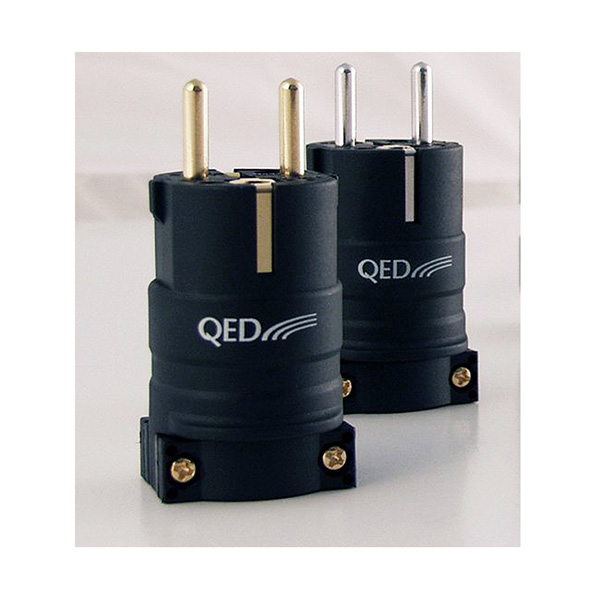 QED Reference Euro plug Rhodium (QE3092) QED Reference Euro plug Rhodium (QE3092)