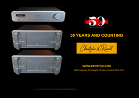 Каждый усилитель Bryston создан чтобы обеспечить кристально чистое звучание музыки.