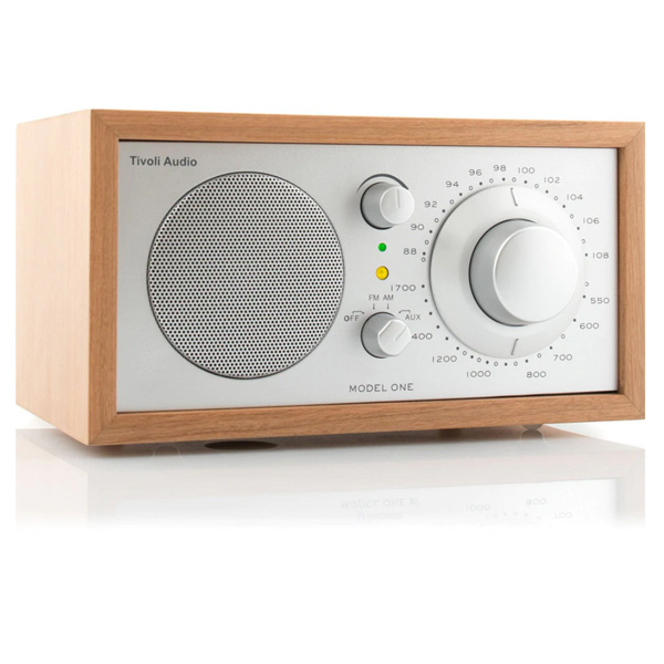 Tivoli Audio Model One Silver Cherry