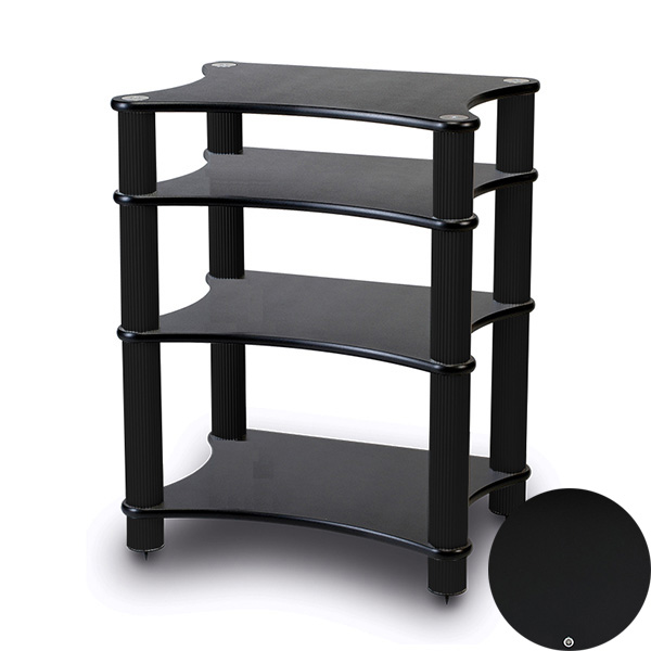 Solid Tech Radius Solo 4 black corner-pillars Black Solid Tech Radius Solo 4 black corner-pillars Black