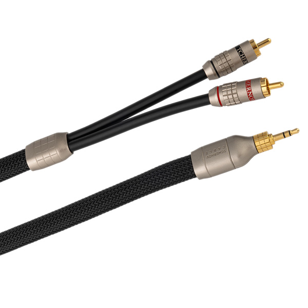 Tchernov Cable Standard Coaxial IC / Mini Jack-2 RCA 1,0 m