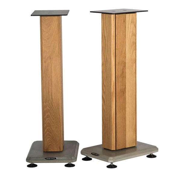 SOLID TECH Hybryd Speaker Stand H620 Oak