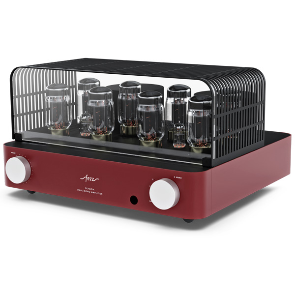 Fezz Audio Olympia Dual Mono Amplifier Big Calm Burgundy