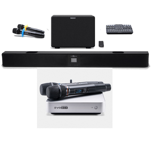 Evolution Evobox Plus EvoSound Bar Silver