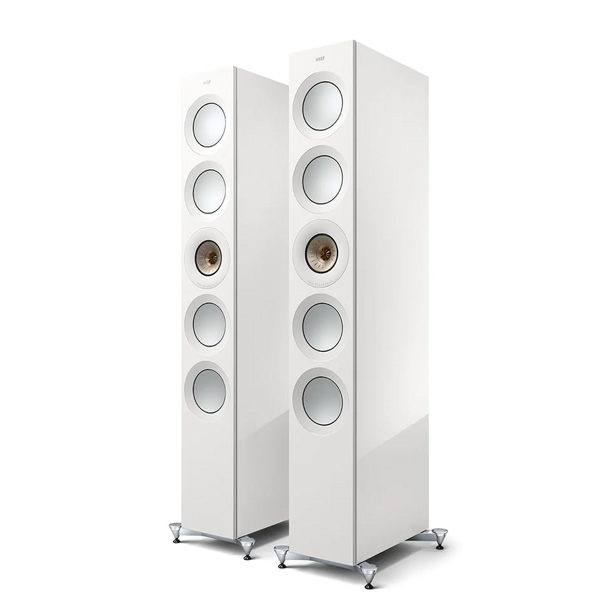 KEF Reference 5 Meta White Champagney KEF Reference 5 Meta White Champagney