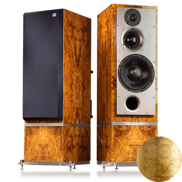 ATC SCM50ASL Tower Anniversary Burr Magnolia