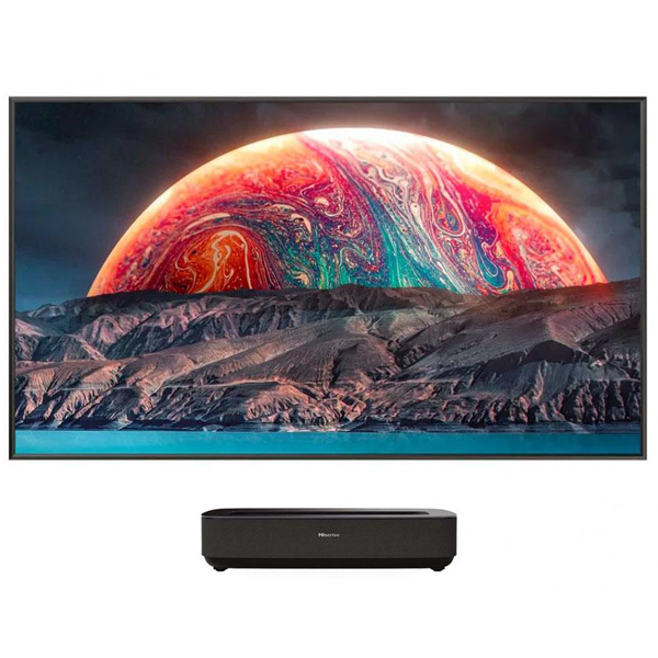 Hisense PL2SE с экраном Kauber Frame CLR 118"