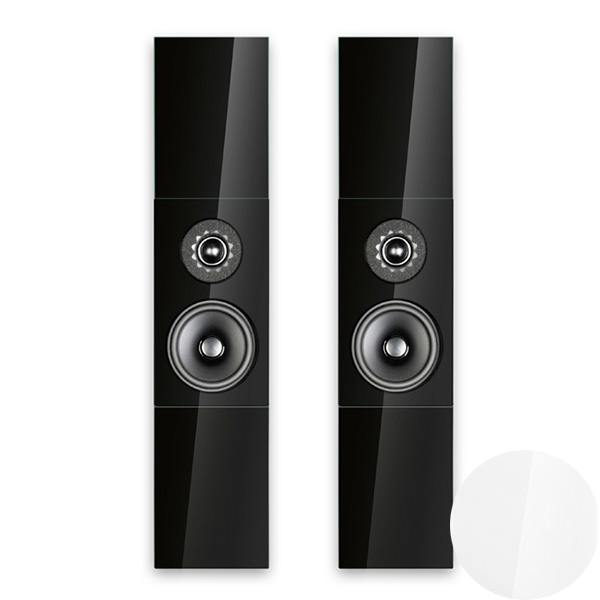 Audio Physic Classic OnWall Glass White Aluminium High Gloss
