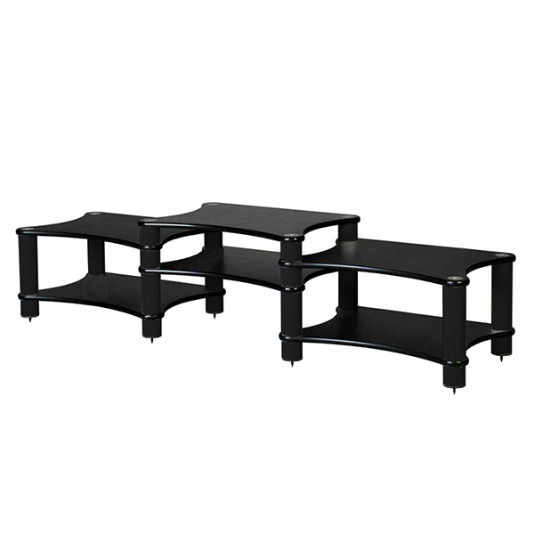 Solid Tech Radius Solo 6 HT black corner-pillars Oak Solid Tech Radius Solo 6 HT black corner-pillars Oak