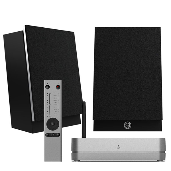 System Audio Legend 1 Silverback + Stereo Hub Satin Black System Audio Legend 1 Silverback + Stereo Hub Satin Black