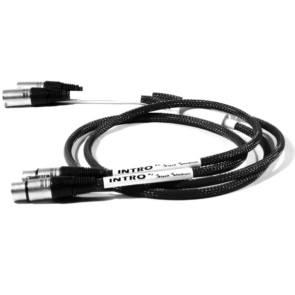 Black Rhodium Intro XLR Black 1,0 м