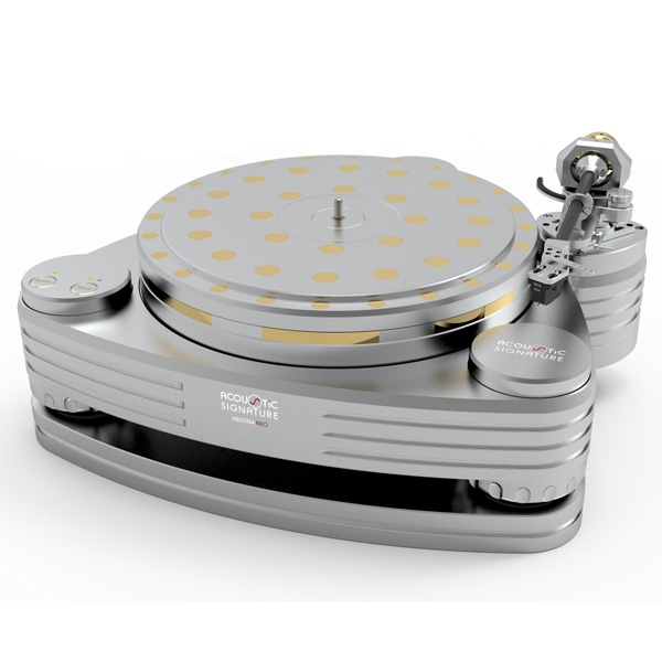 Acoustic Signature Ascona Neo SME Silencer Chrome Plated Silver