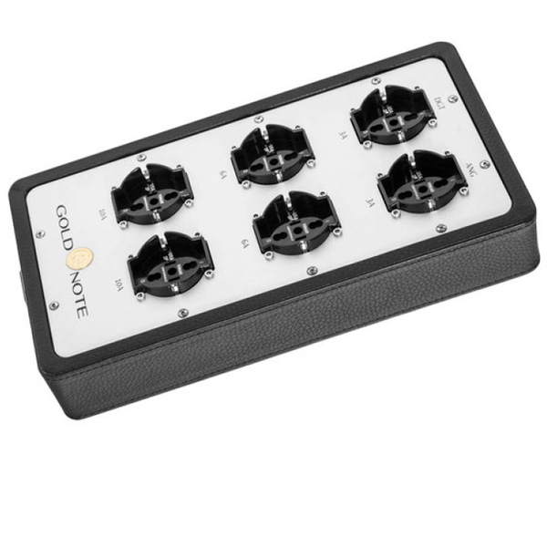 Gold Note Arno Plus Black LEATher Schuko Gold Note Arno Plus Black LEATher Schuko