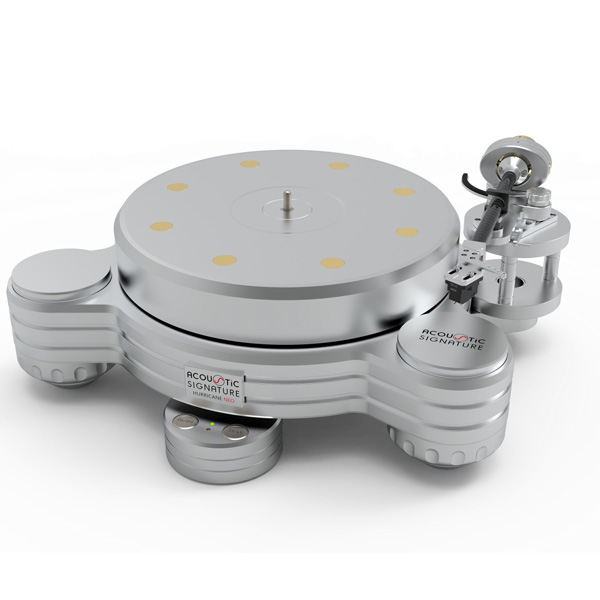 Acoustic Signature Hurricane Neo SME Silencer Brass Polished Silver