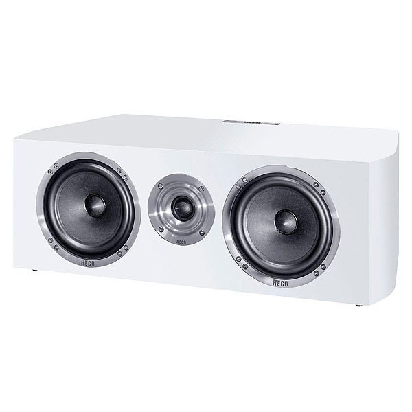HECO Celan Revolution Center 4 White Satin
