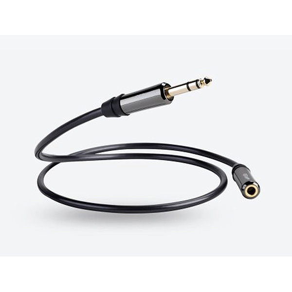 QED Performance Headphone EXT Cable 6.35mm Jack Plug 3,0 m (QE7306)