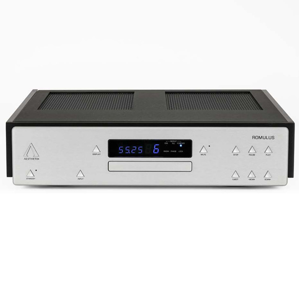 Aesthetix Romulus CD Player / USB DAC Eclipse MK II Silver