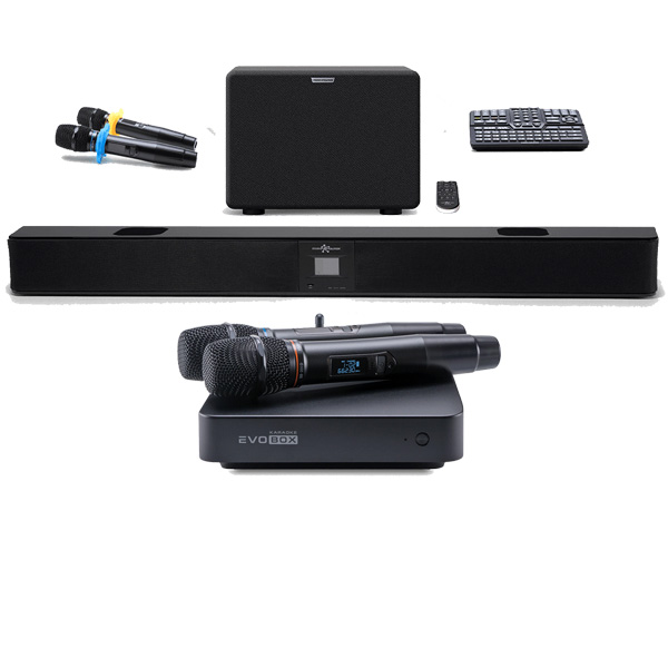 Evolution Evobox Plus EvoSound Bar Graphite