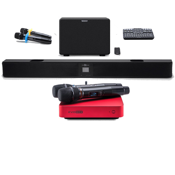 EVOLUTION Evobox Plus EvoSound Bar Ruby