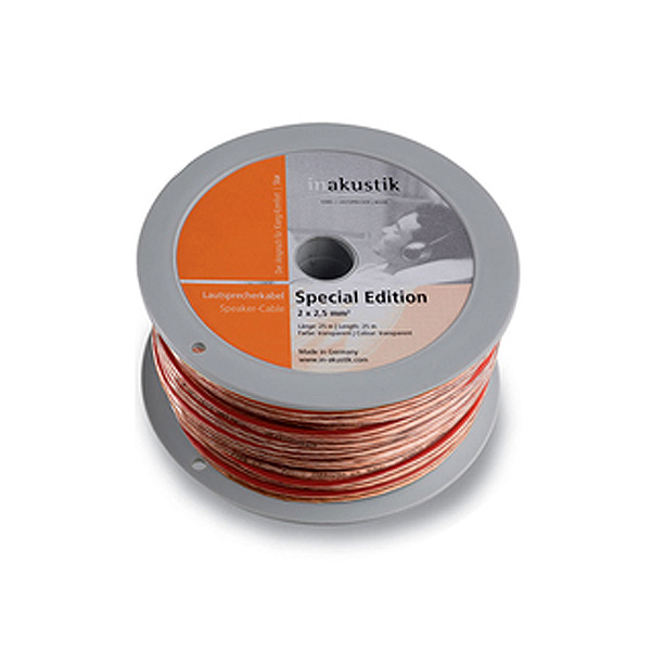 Inakustik Star LS Special Edition, 2 x 2.5 mm2, reel 1 m