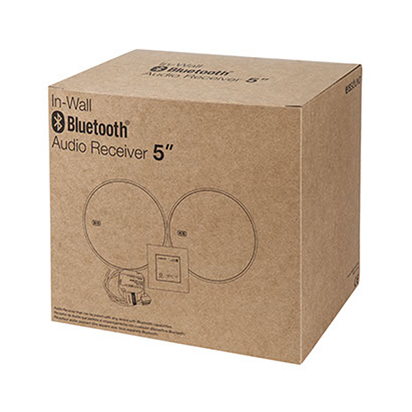 EISSOUND 52909 In-Wall Bluetooth 5" White