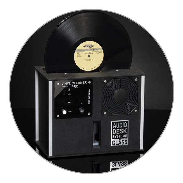 Audio Desk Systeme Vinyl Cleaner PRO X Black