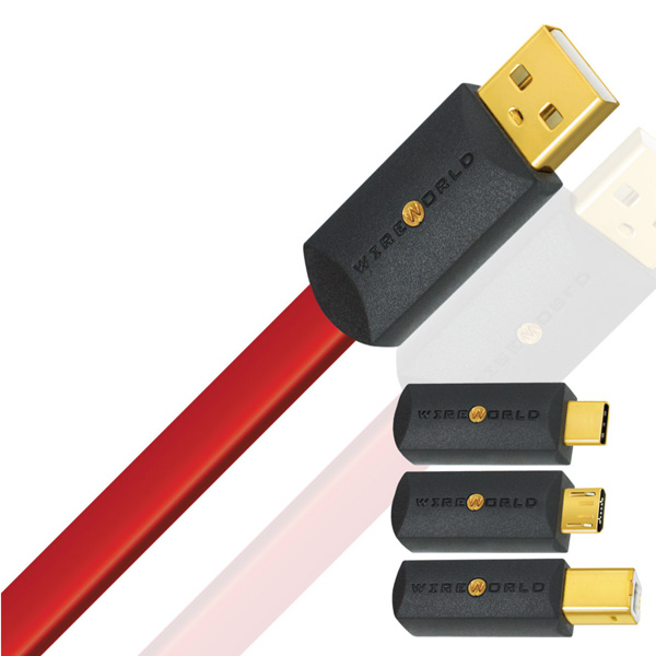 Wireworld Starlight 8 USB 2.0 A-B (micro) Flat 3.0 m