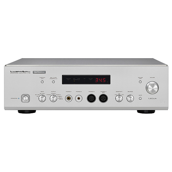 Luxman P-100 Centennial Silver