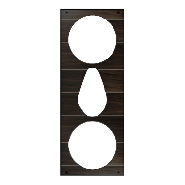 Sonus Faber Palladio PL-664 VeRTIcal (Wood panel + String Grille + Frame) Wenge