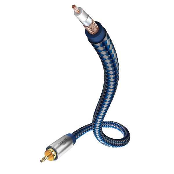 Inakustik Premium Mono Sub Cable, 5.0 m