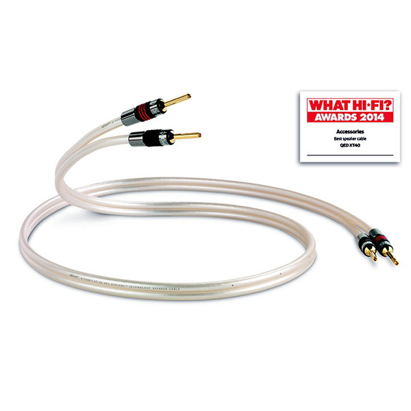 QED XT40 Pre-Terminated Speaker Cable 3.0 m  (QE1452)