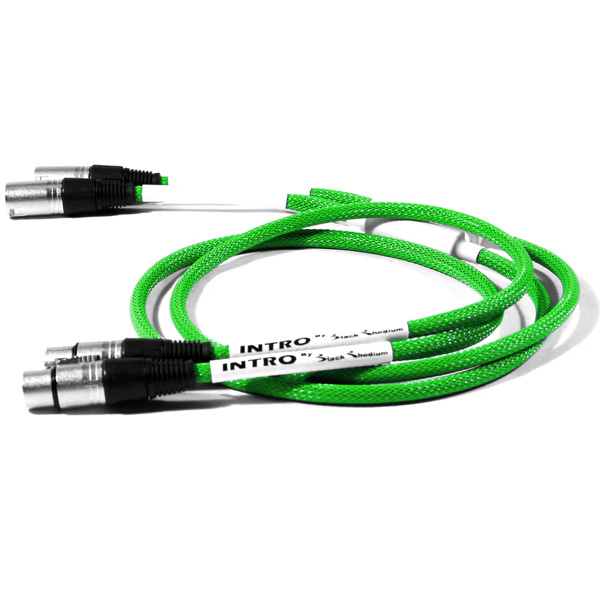 Black Rhodium Intro XLR Green 1,0 м