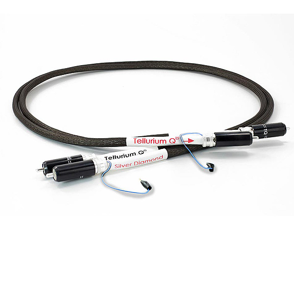 Tellurium Q Silver Diamond Phono RCA 2.5 м Tellurium Q Silver Diamond Phono RCA 2.5 м